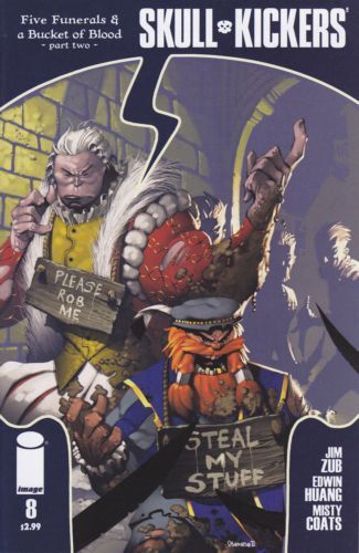 Skullkickers Five Funerals and a Bucket of Blood, Part Two |  Issue#8 | Year:2011 | Series:  | Pub: Image Comics |