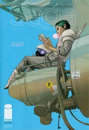Saga Chapter Eight |  Issue#8B | Year:2012 | Series:  | Pub: Image Comics | Fiona Staples 2nd Print