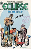 Eclipse Monthly Mission: Save Cap'n Quick! / Static vs the General / Kittycats and Bogeymen / Chapter Ten: The Song of Sin Sin Wa / The Birth |  Issue