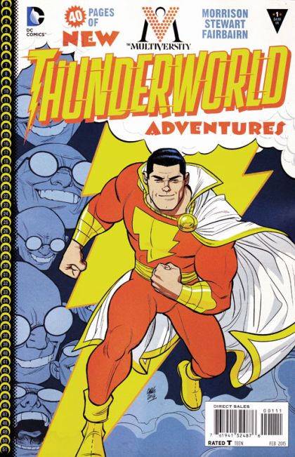 The Multiversity: Thunderworld Adventures Captain Marvel and The Day That Never Was! |  Issue#1A | Year:2014 | Series:  | Pub: DC Comics | Cameron Stewart Regular Cover