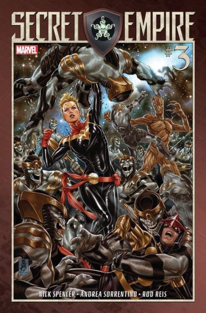 Secret Empire Secret Empire  |  Issue#3A | Year:2017 | Series:  | Pub: Marvel Comics | Regular Mark Brooks Cover