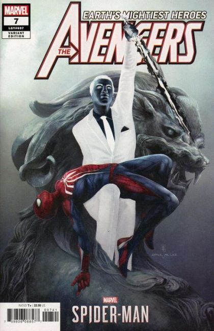 The Avengers, Vol. 8 Fire And Bone |  Issue#7D | Year:2018 | Series: Avengers | Pub: Marvel Comics | Eve Ventrue Incentive Video Game Variant (1:10)