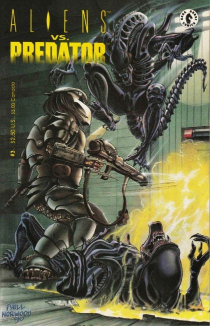 Aliens vs. Predator  |  Issue#3A | Year:1990 | Series:  | Pub: Dark Horse Comics |