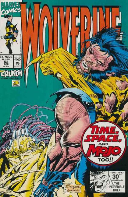 Wolverine, Vol. 2 The Crunch Conundrum, Part 3: The Chimerical Mystery Tour |  Issue#53A | Year:1992 | Series: Wolverine | Pub: Marvel Comics | Direct Edition