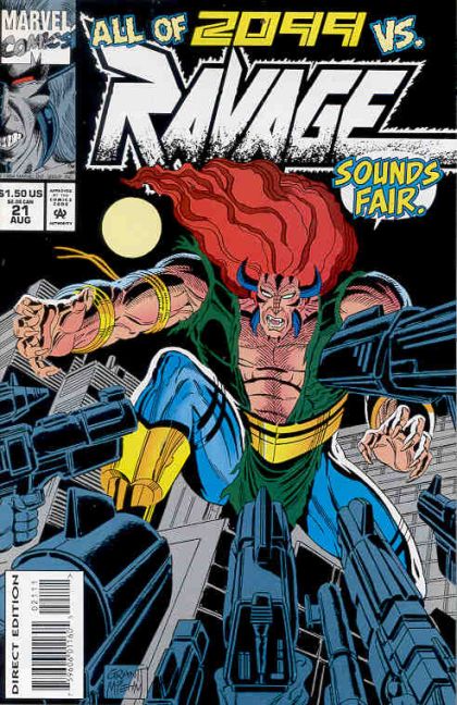 Ravage 2099 The Savage is Loose |  Issue#21 | Year:1994 | Series: Ravage | Pub: Marvel Comics |