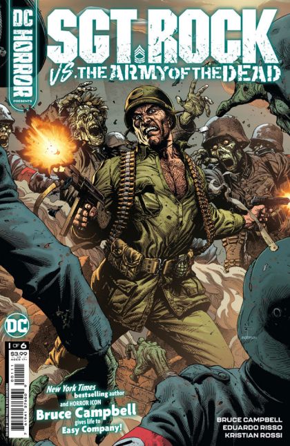 DC Horror Presents: Sgt. Rock vs. The Army of The Dead No Time Like the Present |  Issue#1A | Year:2022 | Series:  | Pub: DC Comics | Gary Frank & Brad Anderson Regular