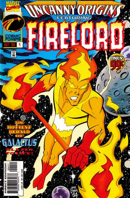 Uncanny Origins Forged in Fire! |  Issue#4 | Year:1996 | Series:  | Pub: Marvel Comics |