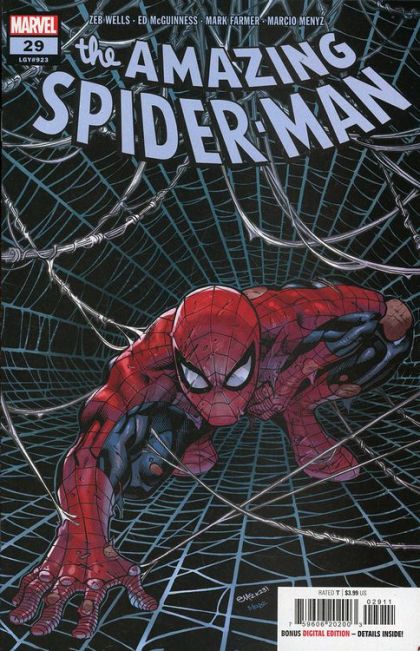 The Amazing Spider-Man, Vol. 6  |  Issue#29A | Year:2023 | Series: Spider-Man | Pub: Marvel Comics | Edward McGuinness Regular