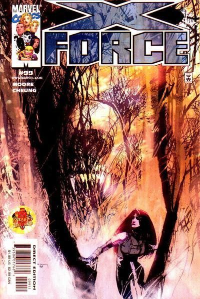 X-Force, Vol. 1 Bad Company |  Issue#99A | Year:1999 | Series: X-Force | Pub: Marvel Comics | Direct Edition