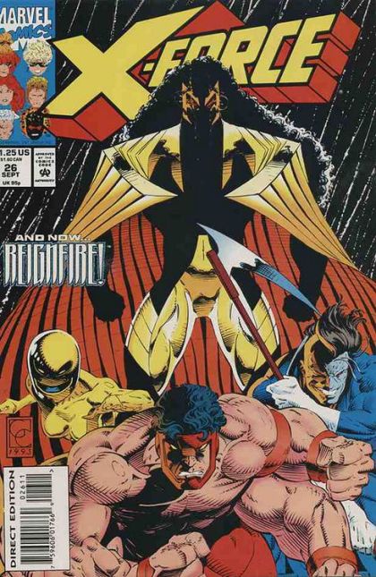 X-Force, Vol. 1 Shadows On The Rock |  Issue#26A | Year:1993 | Series: X-Force | Pub: Marvel Comics |