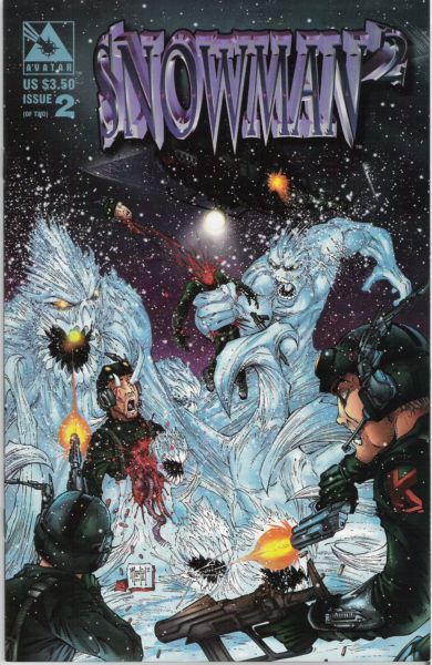 Snowman: Squared Death Toll |  Issue#2 | Year:1998 | Series: Snowman | Pub: Avatar Press |