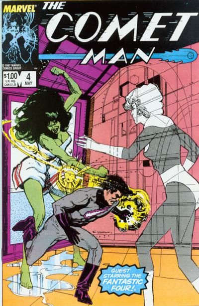 Comet Man The Damage Done |  Issue#4 | Year:1987 | Series:  | Pub: Marvel Comics |