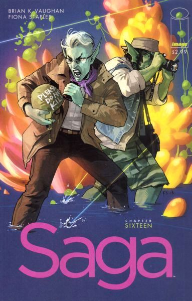 Saga Chapter Sixteen |  Issue#16 | Year:2013 | Series:  | Pub: Image Comics | Fiona Staples Regular Cover