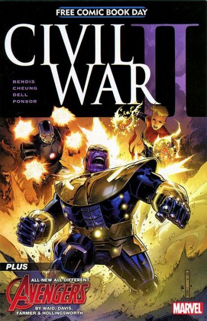 Free Comic Book Day 2016 (Civil War II) Civil War II; Buzzed |  Issue#1A | Year:2016 | Series:  | Pub: Marvel Comics | Free Comic Book Day 2016 Edition