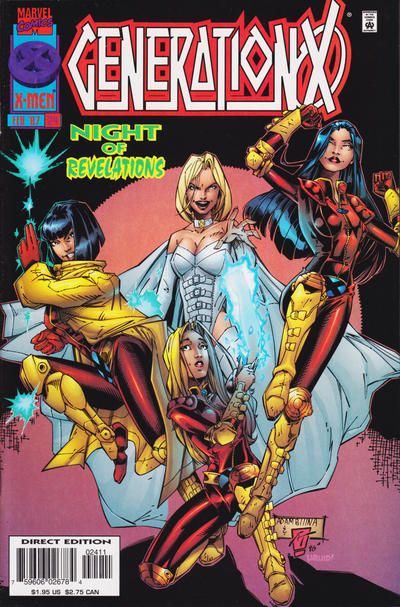Generation X, Vol. 1 Home For The Holidays |  Issue#24A | Year:1996 | Series: Generation X | Pub: Marvel Comics | Direct Edition