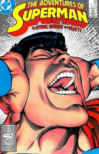 The Adventures of Superman ...The Amazing Brainiac |  Issue#438A | Year:1987 | Series: Superman | Pub: DC Comics | Direct Edition