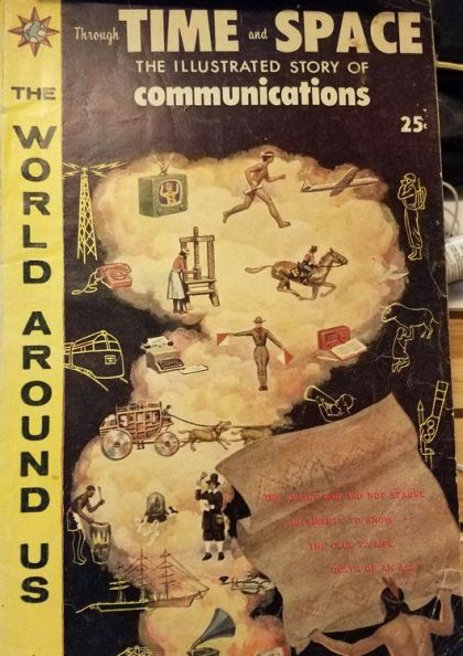 The World Around Us Through Time and Space: The Illustracted Story of Communications |  Issue#20 | Year:1960 | Series:  | Pub: Gilberton Publications |
