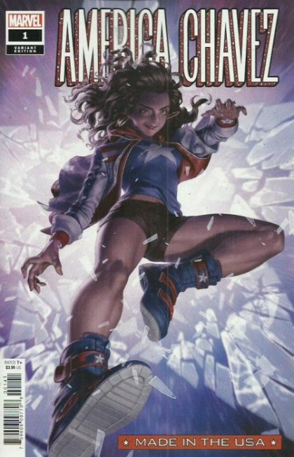 America Chavez: Made in the USA  |  Issue#1D | Year:2021 | Series:  | Pub: Marvel Comics | Jung-Geun Yoon Variant
