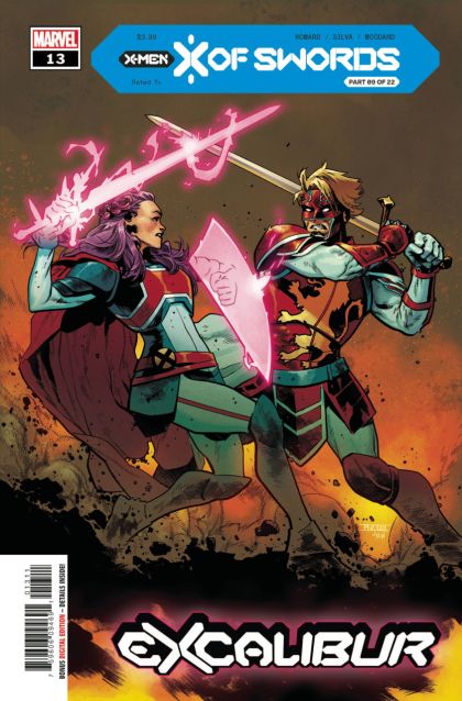 Excalibur, Vol. 4 X of Swords - Chapter 9 |  Issue#13A | Year:2020 | Series: Excalibur | Pub: Marvel Comics | Regular Mahmud Asrar Cover