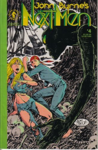 John Byrne's Next Men Boneyard |  Issue#4 | Year:1992 | Series: John Byrne's Next Men | Pub: Dark Horse Comics |