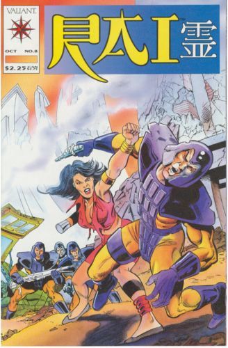 Rai, Vol. 1 Vengeance For The Dead |  Issue#8 | Year:1992 | Series: Rai | Pub: Valiant Entertainment |