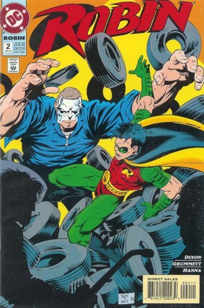 Robin, Vol. 2 Busted |  Issue#2A | Year:1993 | Series: Robin | Pub: DC Comics | Direct Edition