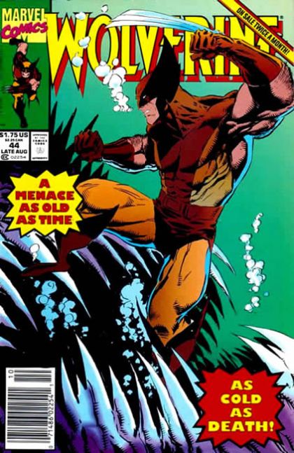 Wolverine, Vol. 2 Babes At The Sea |  Issue#44B | Year:1991 | Series: Wolverine | Pub: Marvel Comics | Newsstand Edition