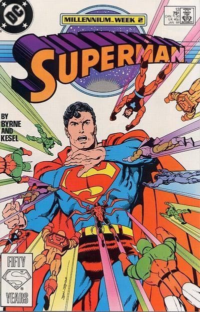 Superman, Vol. 2 Millennium - Toys in the Attic |  Issue#13A | Year:1987 | Series: Superman | Pub: DC Comics | Direct Edition