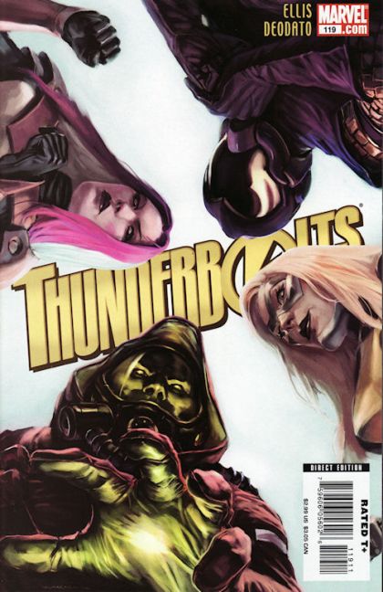 Thunderbolts, Vol. 1 Caged Angels, Part IV |  Issue#119A | Year:2008 | Series: Thunderbolts | Pub: Marvel Comics | Marko Djurdjević Regular