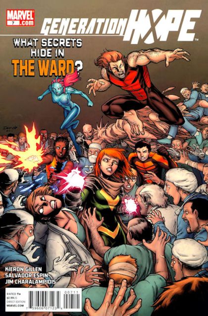 Generation Hope The Ward, Part Two |  Issue#7A | Year:2011 | Series:  | Pub: Marvel Comics | Salvador Espin Regular Cover