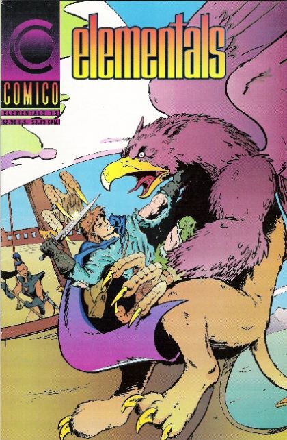 Elementals, Vol. 2 The Gathering, The Gathering part 2 |  Issue#18 | Year:1991 | Series: Elementals | Pub: Comico |