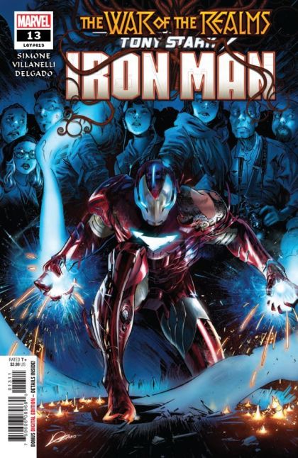 Tony Stark: Iron Man War of the Realms - The Starkrondmicon |  Issue#13A | Year:2019 | Series:  | Pub: Marvel Comics | Regular Alexander Lozano Cover