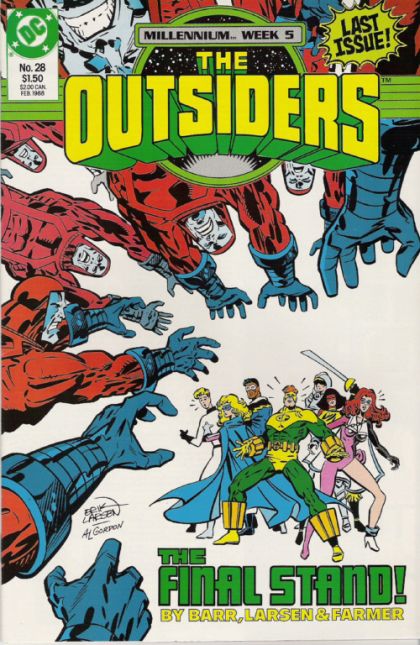 Outsiders, Vol. 1 Millennium - ...A Land Down Under... |  Issue#28 | Year:1988 | Series: Outsiders | Pub: DC Comics |
