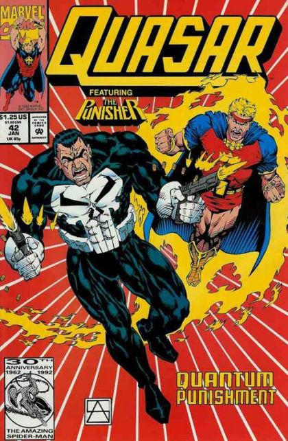 Quasar The White Room |  Issue#42 | Year:1992 | Series: Quasar | Pub: Marvel Comics |