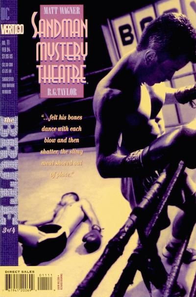 Sandman Mystery Theatre The Brute: Act Three |  Issue#11 | Year:1994 | Series:  | Pub: DC Comics |
