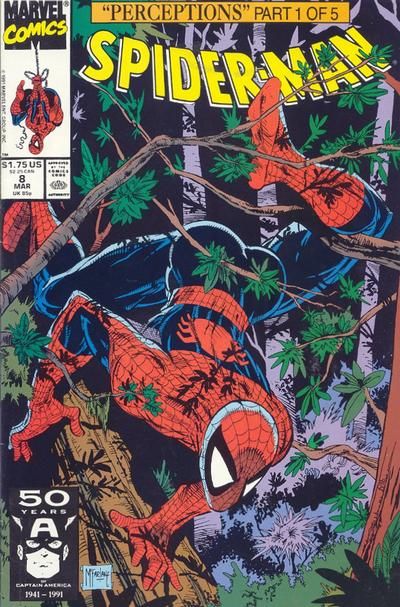 Spider-Man, Vol. 1 Perceptions, Part 1 |  Issue#8A | Year:1991 | Series: Spider-Man | Pub: Marvel Comics |