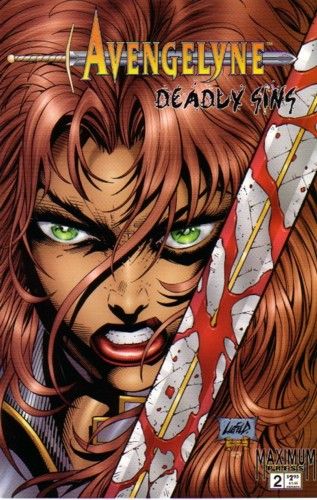 Avengelyne: Deadly Sins Leaving Las Vegas |  Issue#2 | Year:1995 | Series: Avengelyne | Pub: Maximum Press |