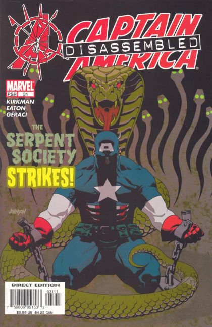 Captain America, Vol. 4 Avengers Disassembled - SuperPatriot, Part Three |  Issue