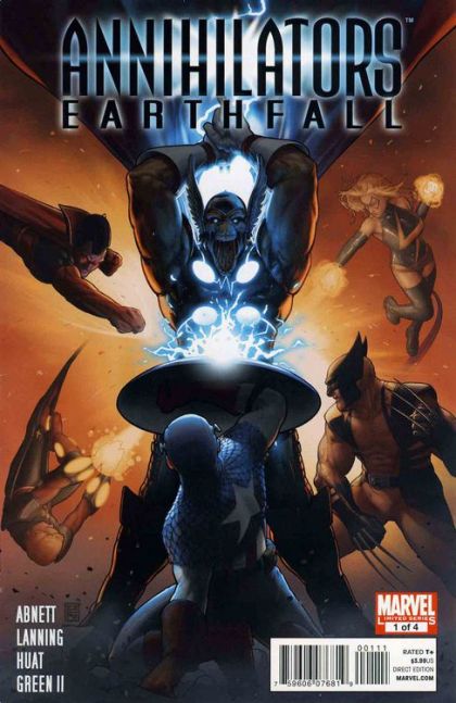 Annihilators Earthfall Annihilators: Earthfall / Batteries Not Included |  Issue#1A | Year:2011 | Series:  | Pub: Marvel Comics | John Tyler Christopher Regular Cover