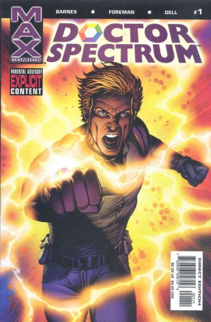 Doctor Spectrum Full Spectrum |  Issue#1 | Year:2004 | Series: Doctor Spectrum | Pub: Marvel Comics |