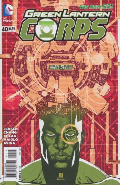 Green Lantern Corps, Vol. 2 With A Bang |  Issue#40A | Year:2015 | Series: Green Lantern | Pub: DC Comics | Bernard Chang Regular