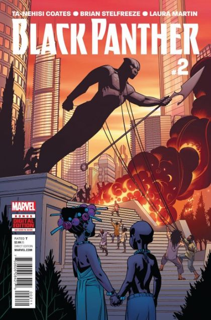 Black Panther, Vol. 6 A Nation Under Our Feet |  Issue#2A | Year:2016 | Series: Black Panther | Pub: Marvel Comics | Brian Stelfreeze Regular Cover