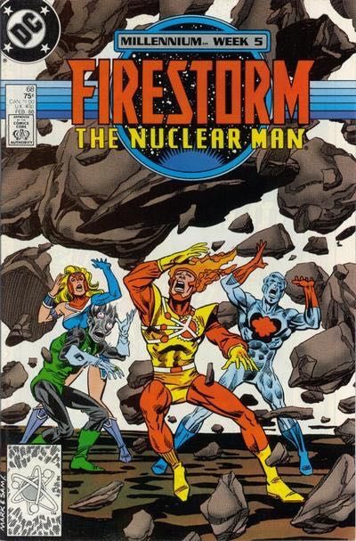 Firestorm, the Nuclear Man, Vol. 2 (1982-1990) Millennium - Planetfall |  Issue#68A | Year:1987 | Series: Firestorm | Pub: DC Comics | Direct Edition