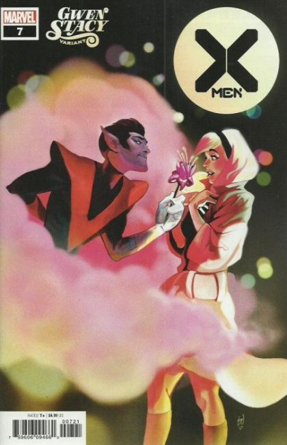 X-Men, Vol. 4 Lifedeath |  Issue#7B | Year:2020 | Series: X-Men | Pub: Marvel Comics | Mike Del Mundo Gwen Stacy Variant