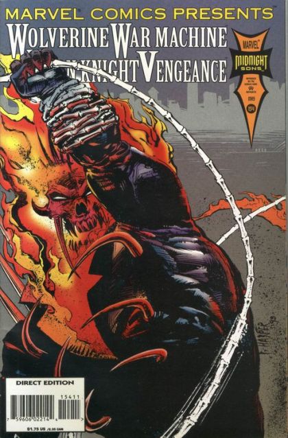 Marvel Comics Presents, Vol. 1 Pure Sacrifice, Part 3: Bungle in the Jungle; The Dying Game Part 3: Take a Card, Any Card; Dangerous Games Part 3: Hunter's Prey; Hung Jury Part 3 |  Issue#154A | Year:1994 | Series:  | Pub: Marvel Comics | Direct Edition
