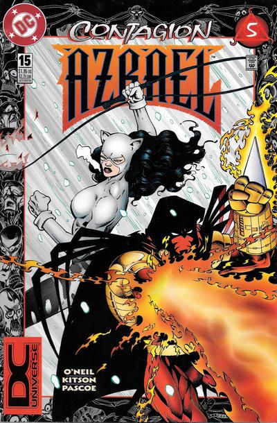 Azrael, Vol. 1 Contagion - Part 4: Requiem For An Immortal |  Issue#15C | Year:1996 | Series:  | Pub: DC Comics | Second Printing