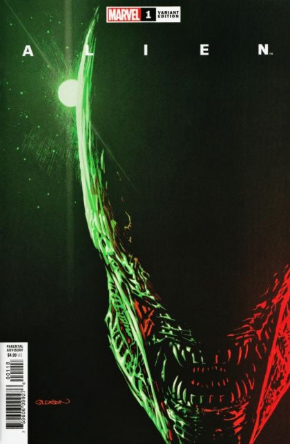 Alien, Vol. 1 (Marvel Comics)  |  Issue#1R | Year:2021 | Series:  | Pub: Marvel Comics | Patrick Gleason Variant Cover