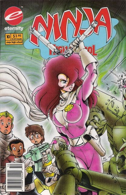 Ninja High School In Color  |  Issue#10 | Year:1993 | Series: Ninja High School | Pub: Malibu Comics |