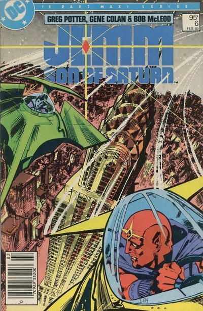 Jemm: Son of Saturn Return Flight |  Issue#6B | Year:1984 | Series:  | Pub: DC Comics | Newsstand Edition