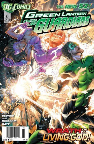 Green Lantern: New Guardians Rage of Angels |  Issue#6C | Year:2012 | Series: Green Lantern | Pub: DC Comics | Tyler Kirkham Newsstand